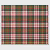 Papier Cadeau Clan Carnegie robe Tartan (Plat)