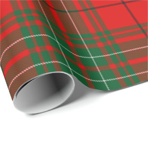 Papier Cadeau Clan Cumming Tartan
