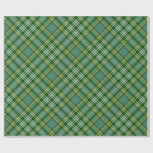 Papier Cadeau Clan Currie Tartan (Plat)