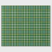 Papier Cadeau Clan Currie Tartan (Plat)