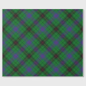 Papier Cadeau Clan Davidson Tartan (Plat)