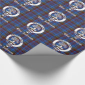 Papier Cadeau Clan écossais Anderson Crest & Tartan (Coin)