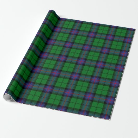 Papier Cadeau Clan écossais Armstrong Tartan Plaid (Déroulé)
