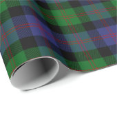 Papier Cadeau Clan écossais Blair Tartan Plaid (Coin rond)