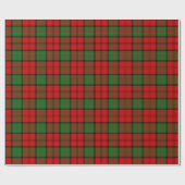 Papier Cadeau Clan écossais Dunbar Tartan Plaid (Plat)