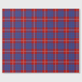 Papier Cadeau Clan écossais Hamilton Tartan Plaid (Plat)
