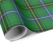 Papier Cadeau Clan écossais Henderson Tartan Plaid (Coin rond)