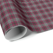 Papier Cadeau Clan écossais Little Tartan Plaid (Coin rond)