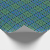 Papier Cadeau Clan écossais Lockhart Tartan Plaid (Coin)