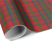 Papier Cadeau Clan écossais Matheson Tartan Plaid (Coin rond)
