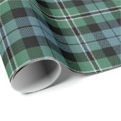 Papier Cadeau Clan écossais Melville Tartan Plaid (Coin rond)