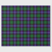 Papier Cadeau Clan écossais Mitchell Tartan Plaid (Plat)