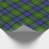 Papier Cadeau Clan écossais Muir Tartan Plaid (Coin)