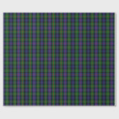 Papier Cadeau Clan écossais Murray Tartan Plaid (Plat)