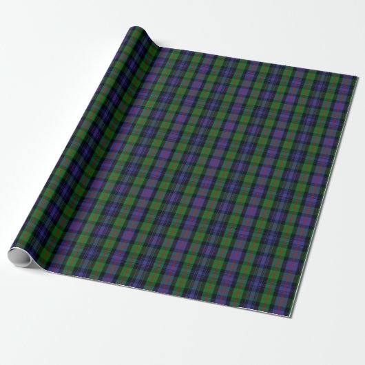 Papier Cadeau Clan écossais Murray Tartan Plaid (Déroulé)