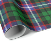 Papier Cadeau Clan écossais Russell Tartan Plaid (Coin rond)