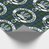 Papier Cadeau Clan Ferguson Crest Badge & Tartan (Coin)
