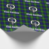 Papier Cadeau Clan Gordon Tartan Crest (Coin)