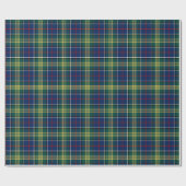 Papier Cadeau Clan Greene Tartan (Plat)