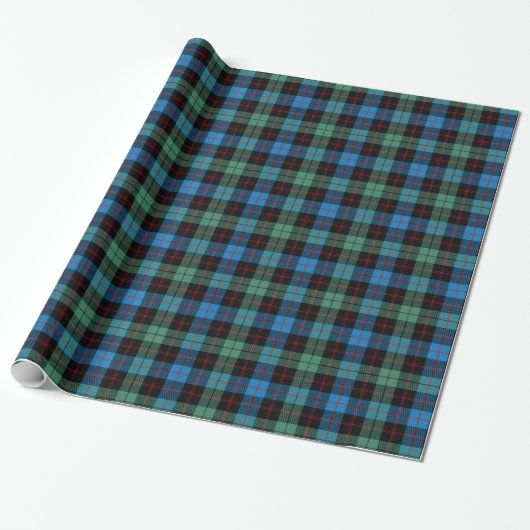 Papier Cadeau Clan Guthrie Tartan (Déroulé)