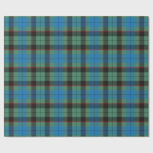 Papier Cadeau Clan Guthrie Tartan (Plat)