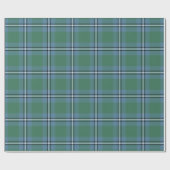 Papier Cadeau Clan Irvine de tartan de tambour (Plat)