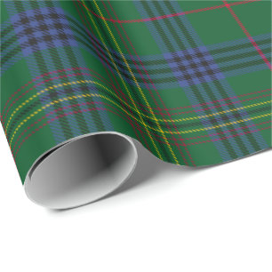 Papier Cadeau Clan Kennedy Tartan