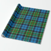 Papier Cadeau Clan Kirkpatrick Tartan (Déroulé)