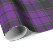 Papier Cadeau Clan Laird Tartan (Coin rond)