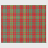 Papier Cadeau Clan Leask Scottish Tartan (Plat)