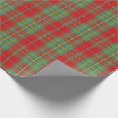 Papier Cadeau Clan Leask Scottish Tartan (Coin)