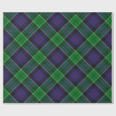Papier Cadeau Clan Leslie Chasse Tartan (Plat)