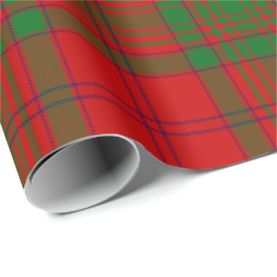 Papier Cadeau Clan MacAlister de Glenbarr Tartan Wrapping Paper