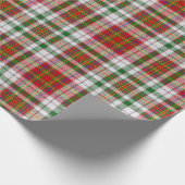 Papier Cadeau Clan MacAlister Robe Tartan Papier enveloppant (Coin)