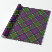 Papier Cadeau Clan MacDonald de Clanranald Tartan Papier à envel (Déroulé)