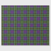 Papier Cadeau Clan MacDonald de tartan de Ranald (Plat)
