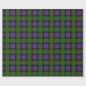 Papier Cadeau Clan MacDonald Tartan (Plat)