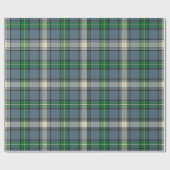 Papier Cadeau Clan MacDowall Tartan (Plat)