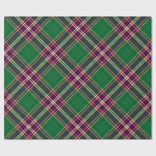 Papier Cadeau Clan MacFarlane Chasse moderne Tartan (Plat)