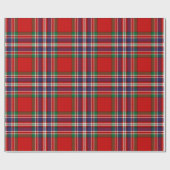 Papier Cadeau Clan MacFarlane Red Tartan (Plat)