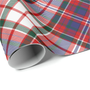 Papier Cadeau Clan MacFarlane robe Tartan