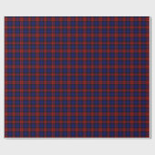 Papier Cadeau Clan Machlachlan Tartan Plaid (Plat)