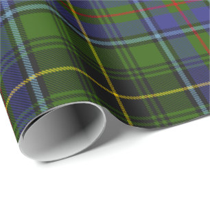 Papier Cadeau Clan MacInnes Tartan