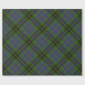 Papier Cadeau Clan MacInnes Tartan (Plat)
