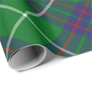 Papier Cadeau Clan MacIntyre Chasse Tartan Papier d'enveloppemen