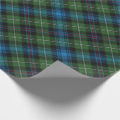 Papier Cadeau Clan MacKenzie Papier à enveloppement Tartan (Coin)
