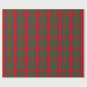Papier Cadeau Clan MacKintosh Tartan (Plat)
