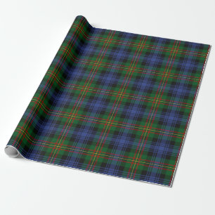 Papier Cadeau Clan MacLaren Tartan Plaid