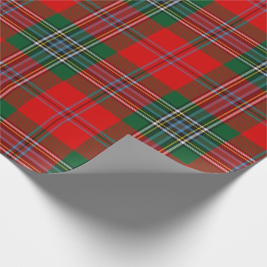 Papier Cadeau Clan MacLean Tartan (Coin)