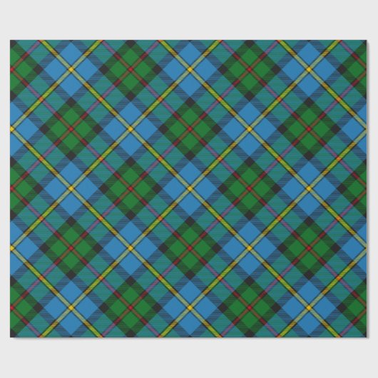 Papier Cadeau Clan MacLeod Chasse Tartan Papier d'enveloppement (Plat)